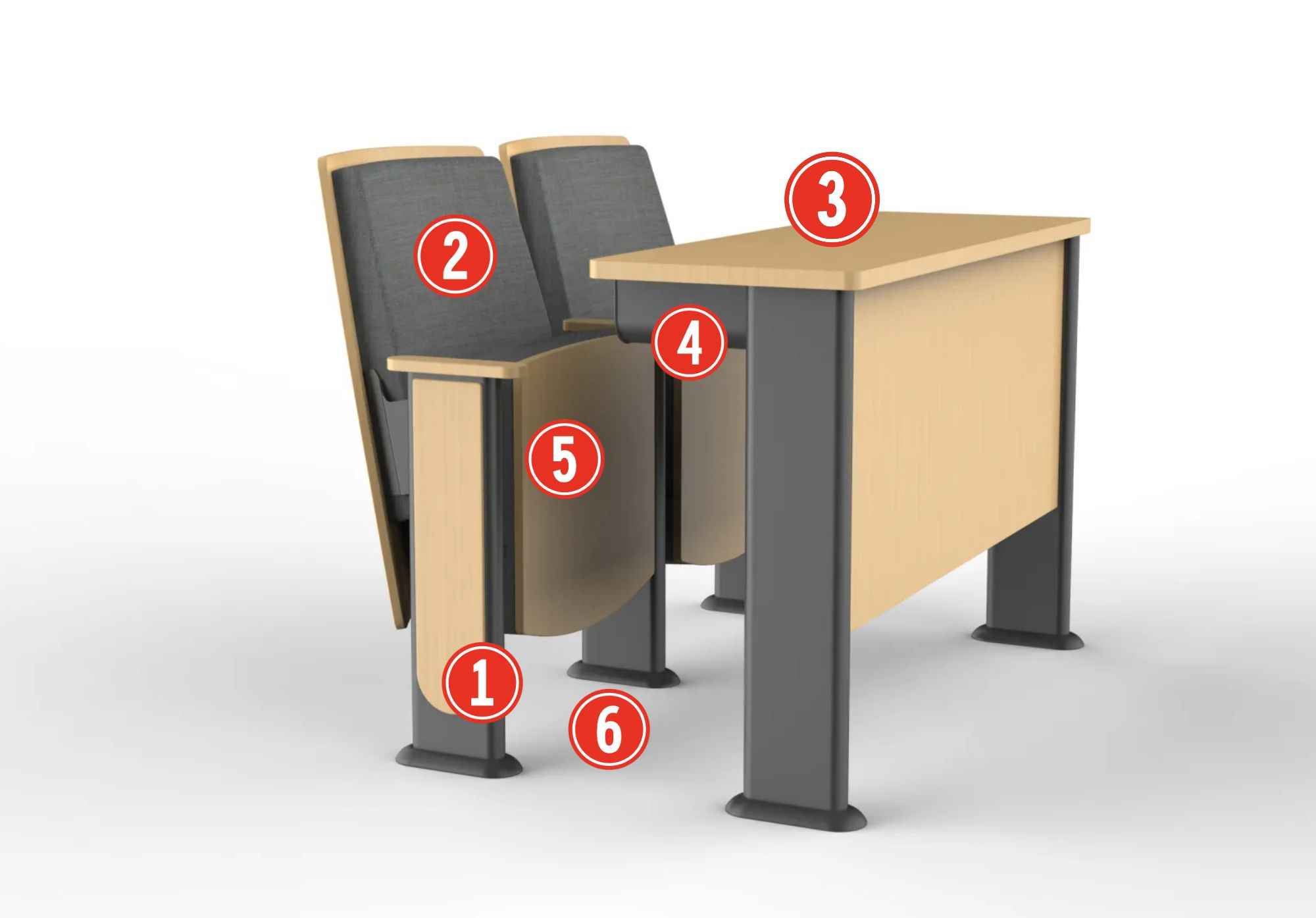 Tiered Training Seating