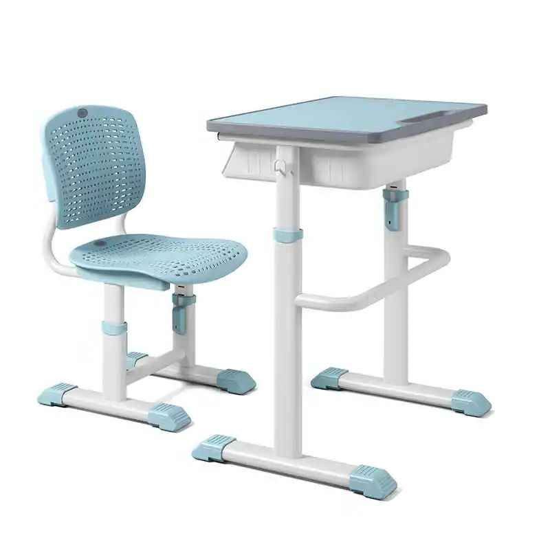 Student desks and chairs