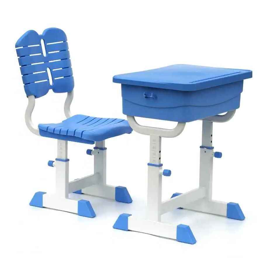 Student desks and chairs