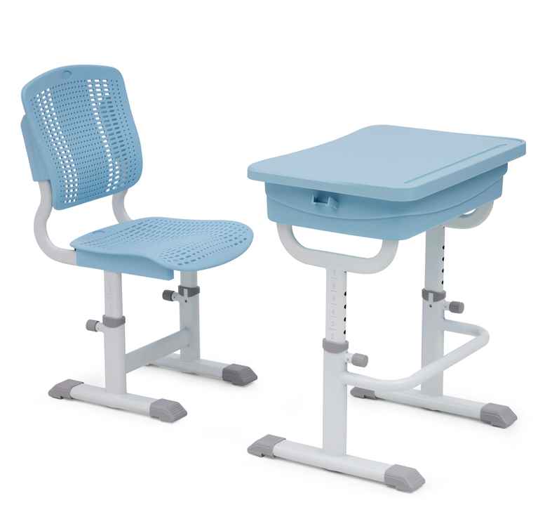 Student desks and chairs