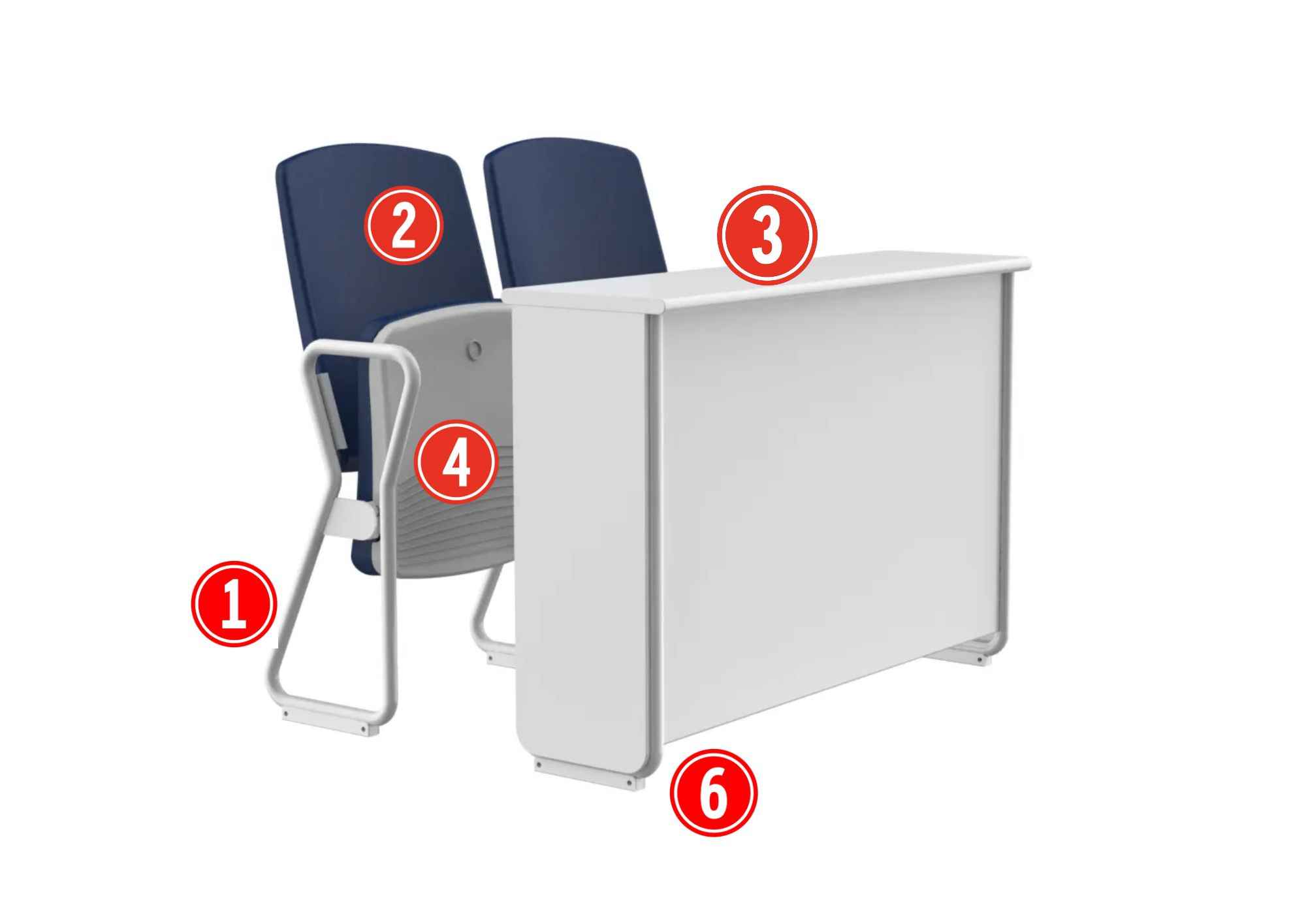 Tiered Training Seating